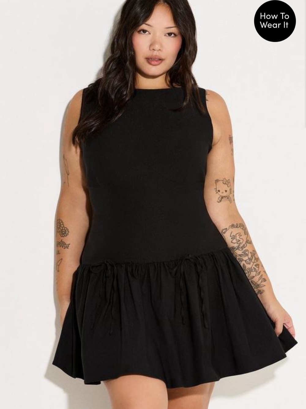 NWT Torrid LoveSick Drop-waist Bustier sleeveless dress size 2 2X 18 20